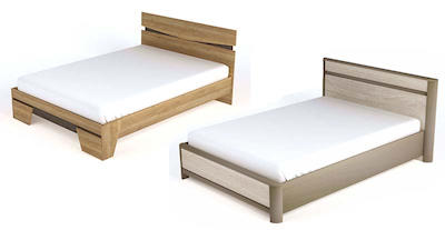 Двуспальные кровати СБК