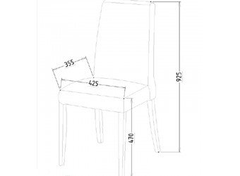 Обеденный стул для гостиной Карлино (Carlino) CARL-16-01