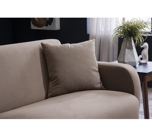 Трехместный Диван-кровать Flexy Флекси (бежевый)