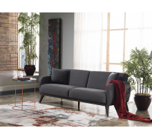 Трехместный Диван-кровать Flexy Флекси (темно-серый)