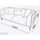 Трехместный диван-кровать Гравита (Gravita) GRAV-02 Беллона