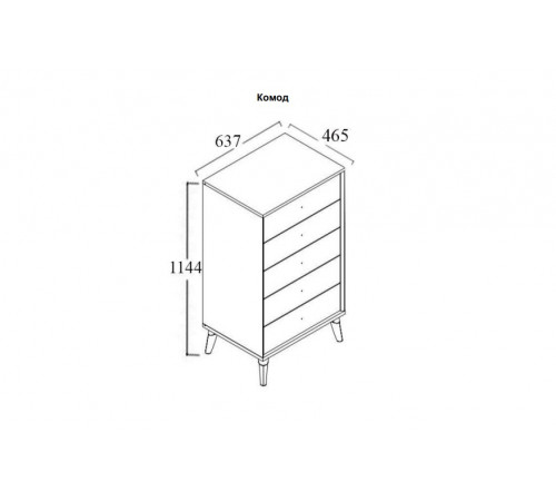 Комод Лорен (Loren) LORE-28