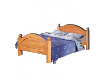 Односпальная кровать Лотос сосна Б-1089-05 (искусственное старение)