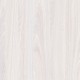 Кровать 1400/1600/1800 с подъемным механизмом Неаполь  Ясень анкор светлый (патина "серебро") экокожа polo белая