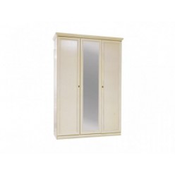 Шкаф для одежды Нинель ММ-167-01/03 (белая эмаль)