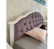 Односпальная кровать Флоренция MUR-112-01/1 с каретной стяжкой