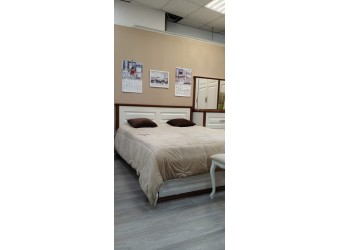 Распродажа с экспозиции Двуспальная кровать Марсель МН-126-01