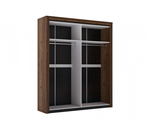 Четырехстворчатый шкаф для одежды Г-12 (ДГТ) Гарда с зеркалом