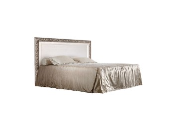 Двуспальная кровать Тиффани ТФКР140-1 (серебро)