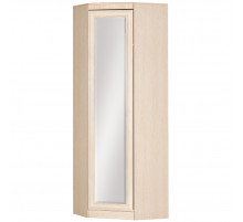 Угловой шкаф с зеркалом для прихожей Инна 621 светлый Угловой шкаф с зеркалом для прихожей Инна 621 светлый